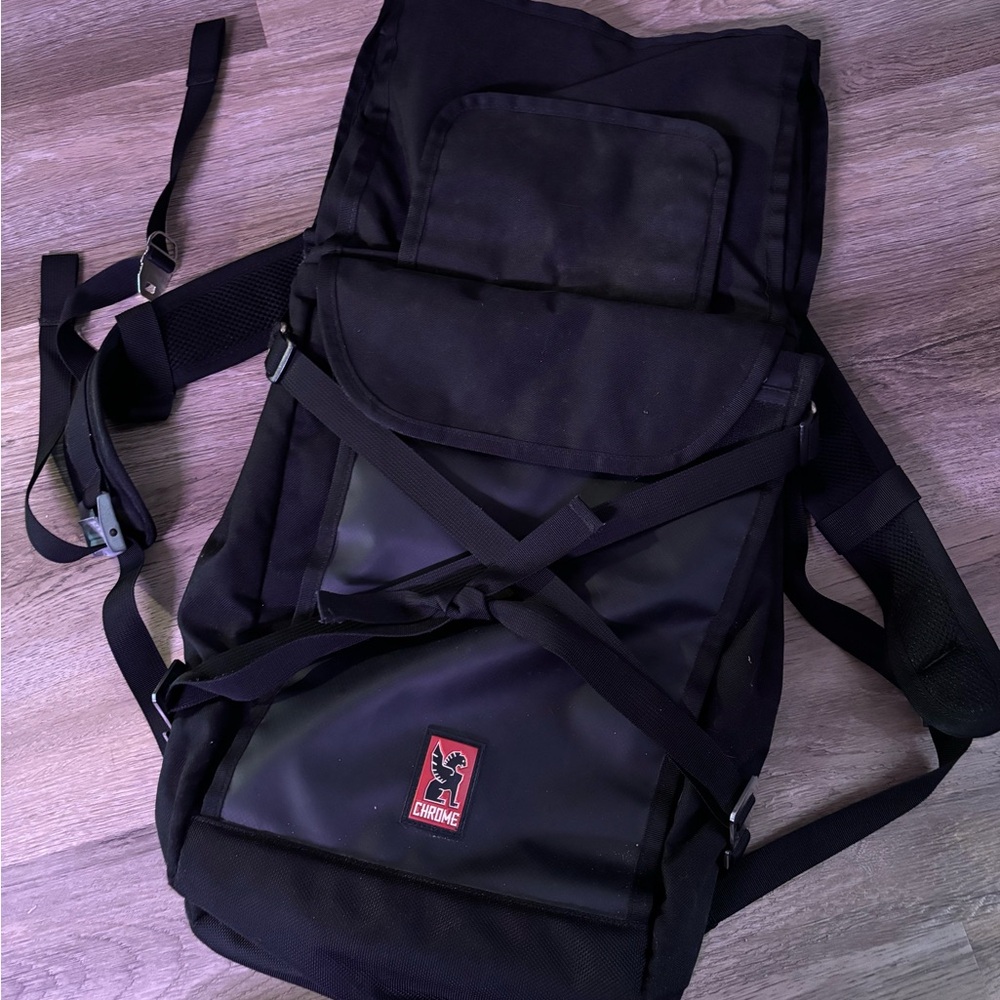 Waterproof Chrome Rolltop backpack